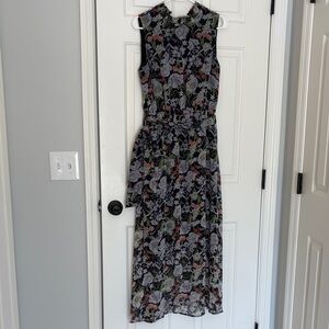 Sam Edelman Black Floral Maxi Dress